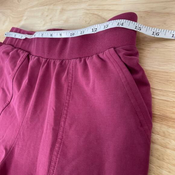 Marine Layer NWOT Joggers Sammi Cabernet Pink Size M Pockets Cozy Comfy Pant - Picture 7 of 8
